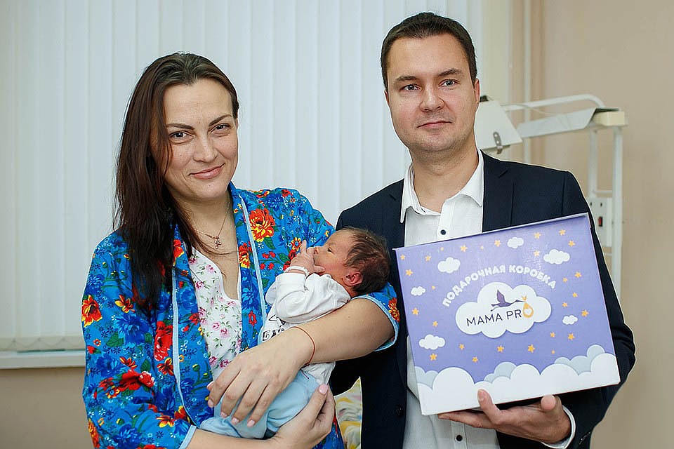 Андрюшка стал первым ребенком родившимся Минске в 2019 году.