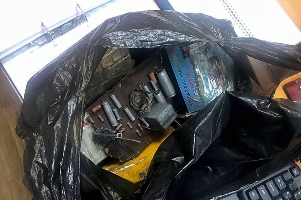 Житель Якутска попался полиции в аэропорту Толмачево. Фото: дфоут.мвд.рф.