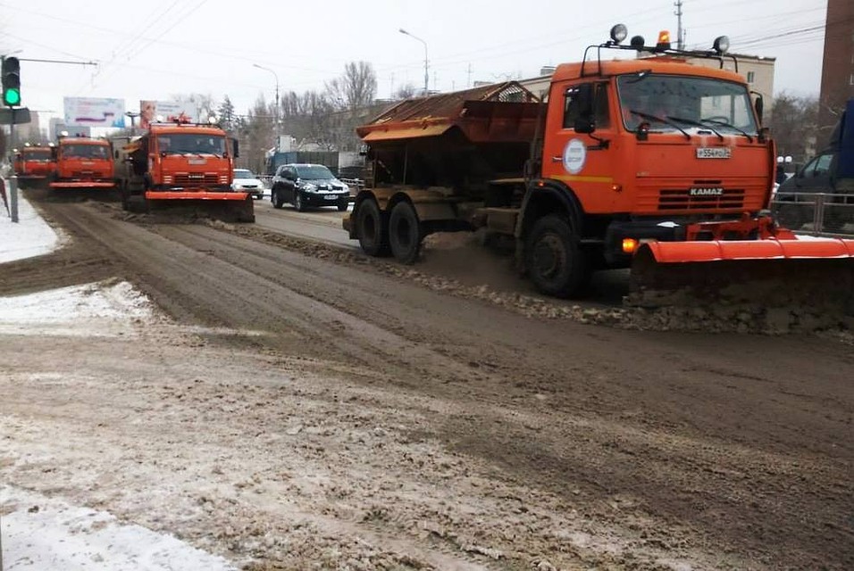 Дорожники приступили к работе.