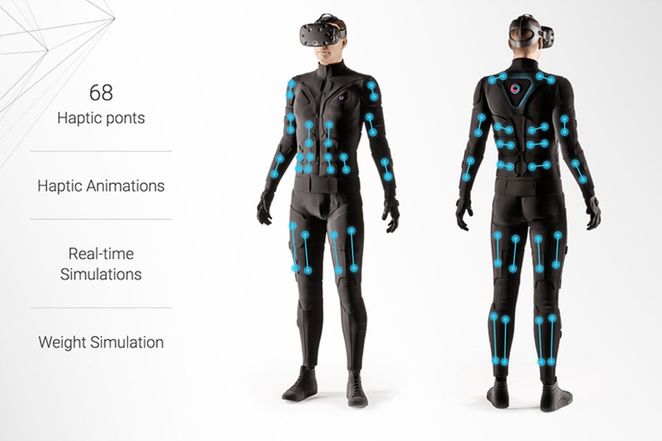 Умный костюм Teslasuit победил в категории виртуальной и дополненной реальности.