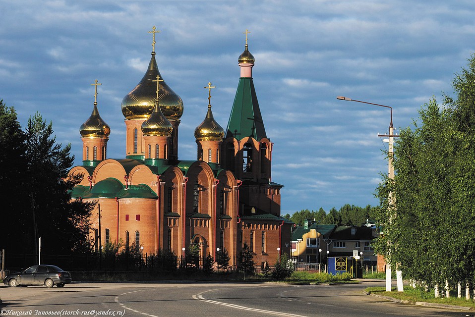 Храм Новомучеников и Исповедников церкви Русской, в земле Коми просиявших. Фото Н.Зиновьева