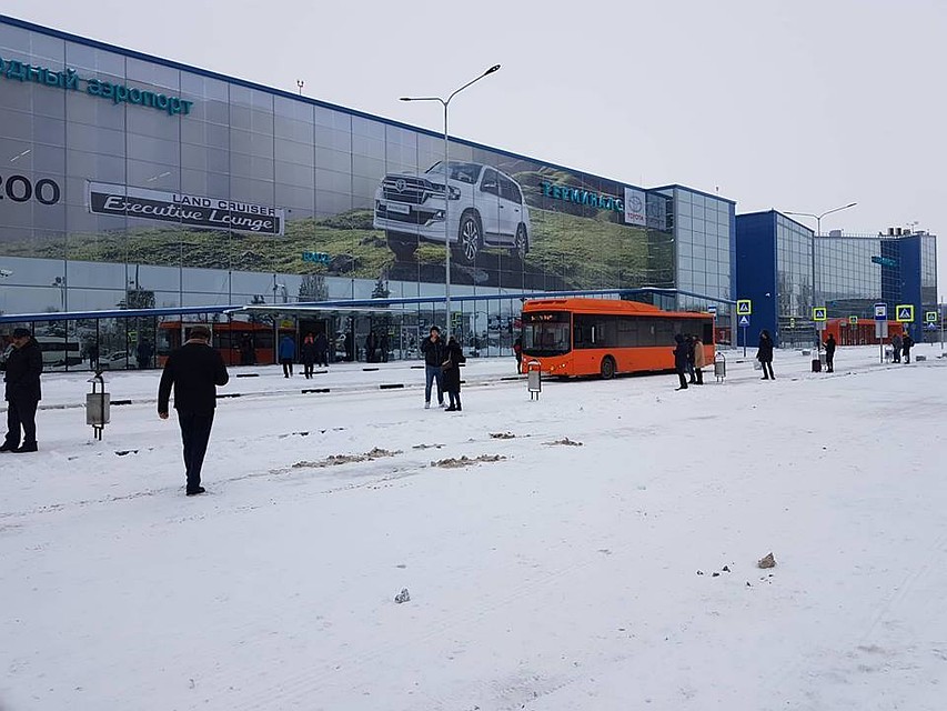 Аэропорт открыт для вылета и прилета.