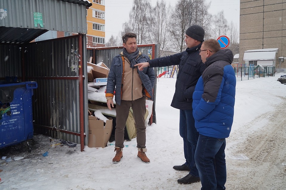 В первые дни января представители Регоператора, городских и республиканских властей проверили работу подрядчиков и дали положительную оценку их работе. Фото vk.com/olegbekmemetev