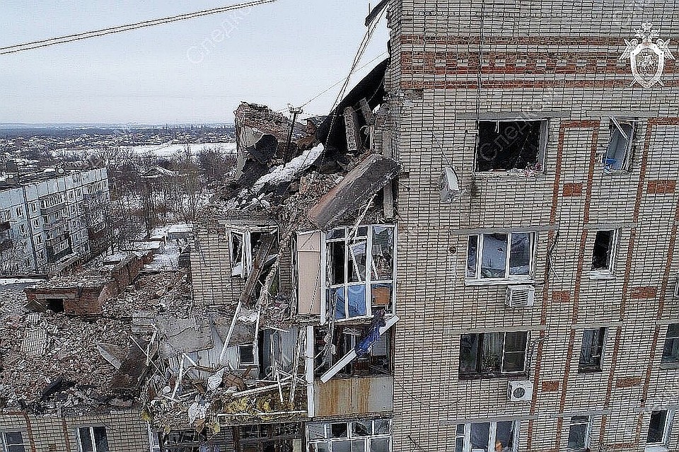 Во время взрыва погибли два человека, судьба трех еще неизвестна. Фото: СК России
