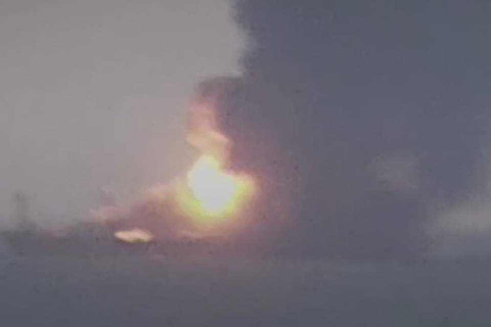 Фото: скриншот из видео очевидцев