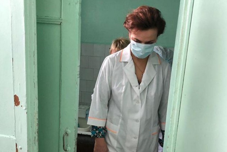 По словам Анны Цивилевой, медучреждение находится в ужасном состоянии