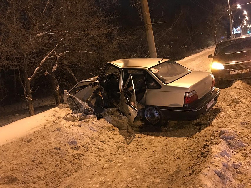 В Омске в аварии у Дворца пионеров пострадали 4 человека