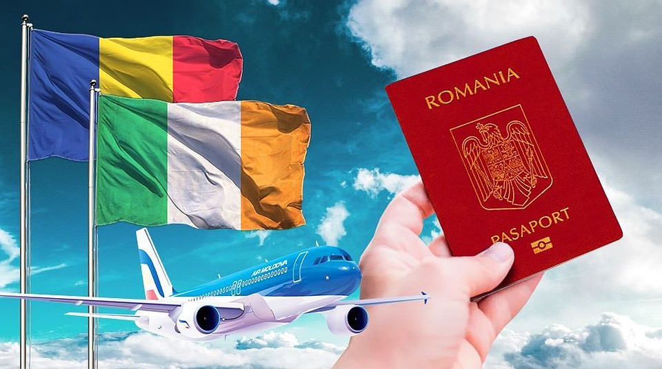 Пассажирам, направляющимся в Ирландию по румынским документам, нужен паспорт Румынии. Фото: AirMoldova.
