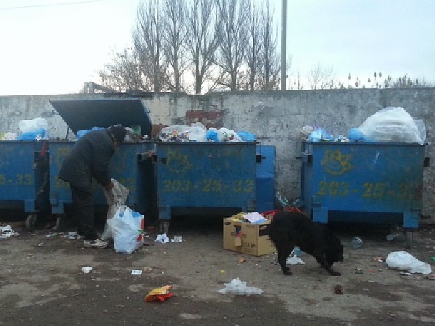 Обилию мусора в баках радуются только бомжи. Фото: ВКонтакте