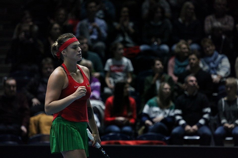 Арина Соболенко выиграла два матча. Фото: tennis.by