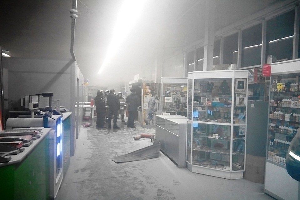 Пожар начался в 23.53