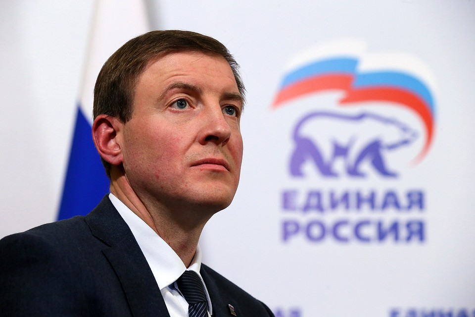 Андрей Турчак - секретарь Генсовета Партии "Единая Россия". Фото Екатерина ШТУКИНА/ТАСС
