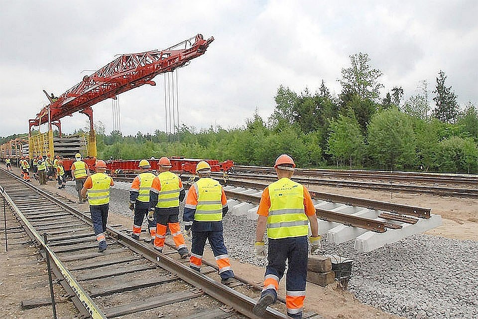 Строительство "Rail Baltica" возглавил представитель Финляндии. Фото: с сайта railwaypro.com