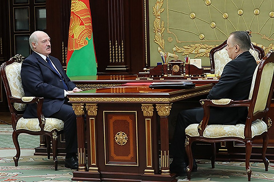 Президент пообщался с главой Верховного суда. Фото: president.gov.by