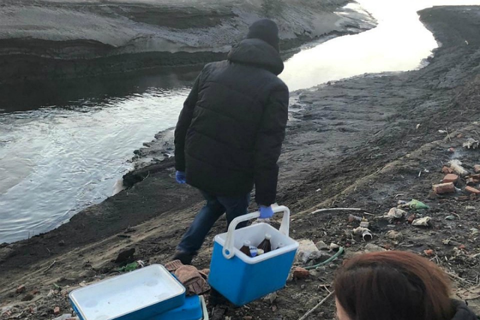 В Хабаровске выясняют масштабы разлива нефтепродуктов в районе ТЭЦ-1 ФОТО: Хабаровская межрайонная природоохранная прокуратура