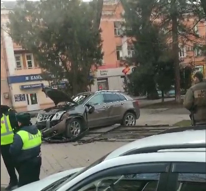 Фото с места ДТП: Типичный Краснодар