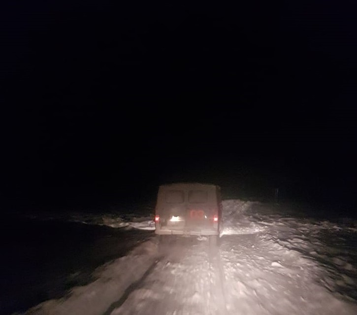 Из-за погодных условий дорогая заняла более трех часов