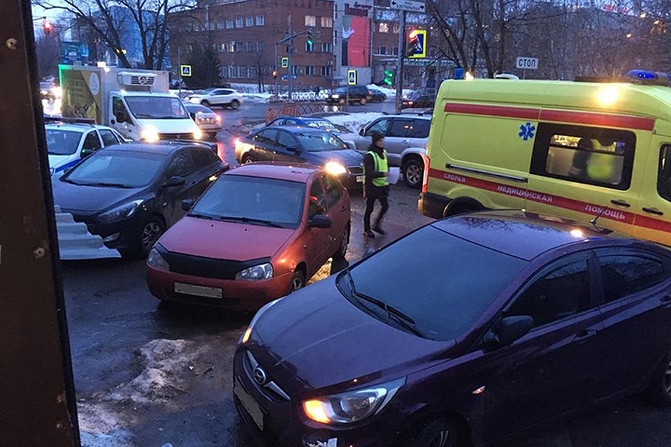 Женщина получила травмы