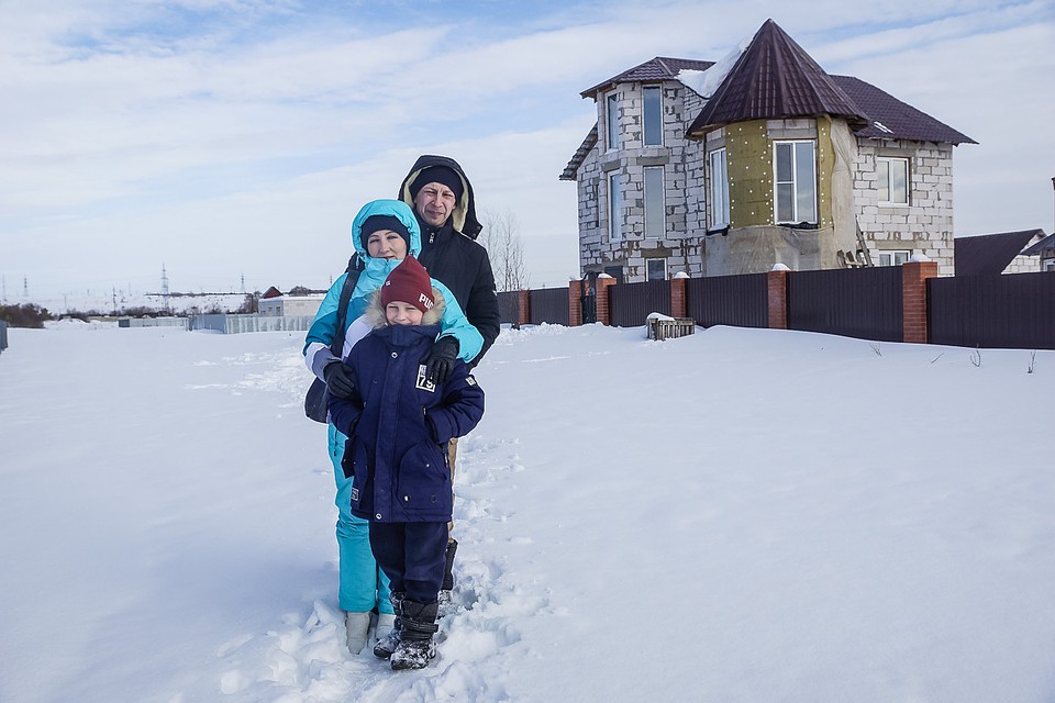 Лаврентьевы всегда мечтали о собственном доме