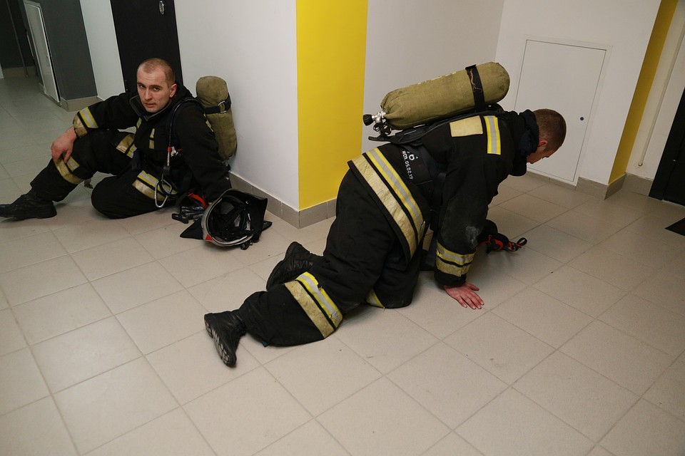 Соревнования между пожарными
