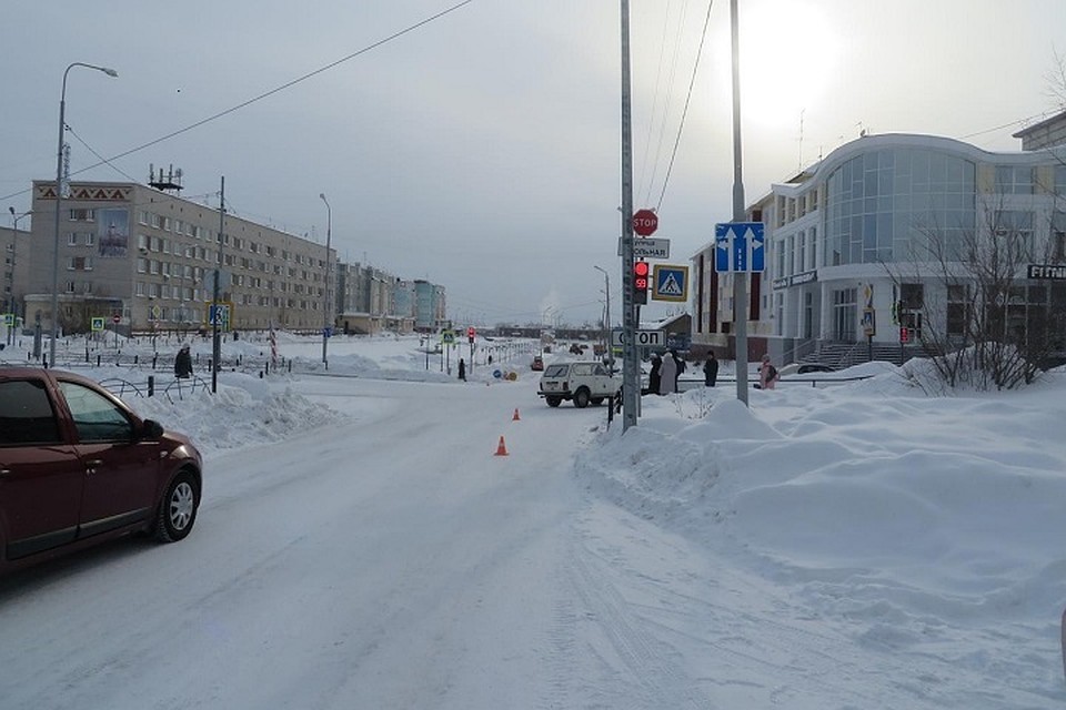 В Лабытнанги восьмилетний мальчик попал под колеса легковушки Фото: Госавтоинспекция Ямала
