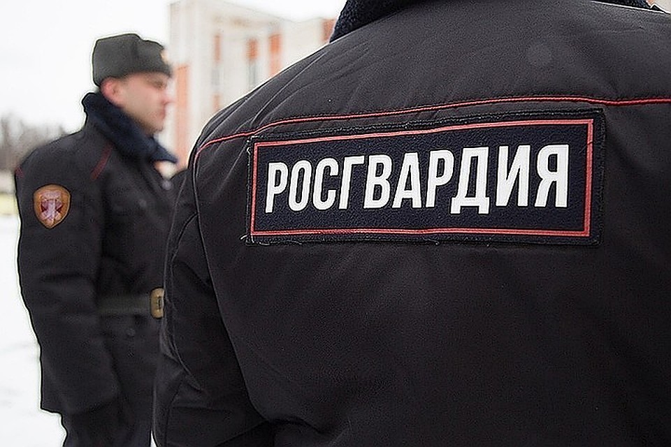 Преступника задержали сотрудники Росгвардии