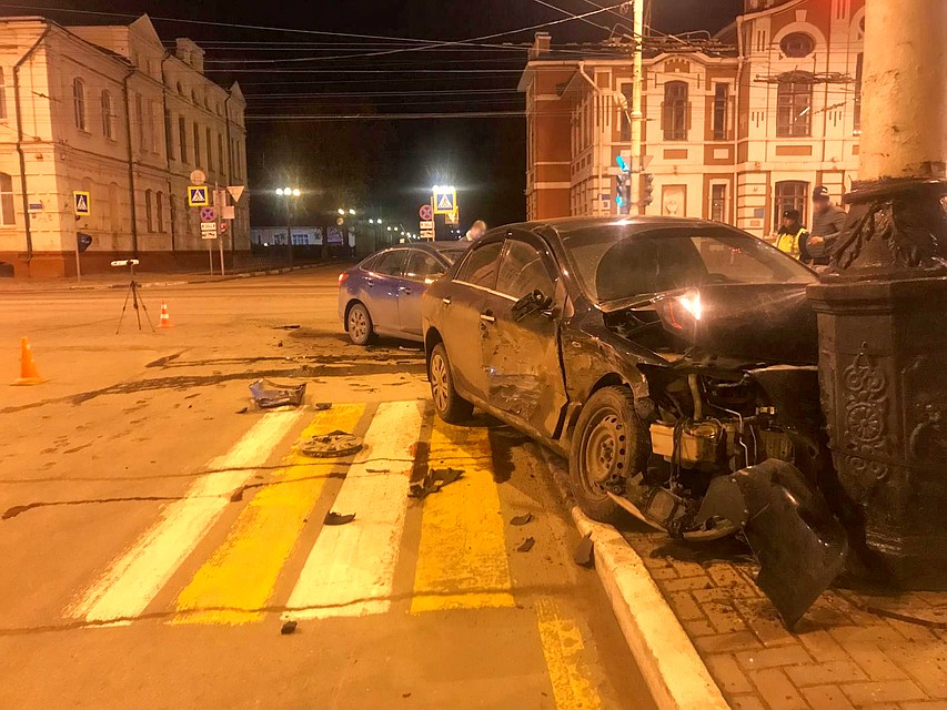 Пострадавших пассажирок отправили в больницу