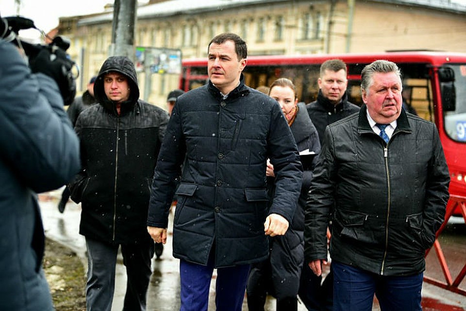 Мэр Ярославля Владимир Волков лично проинспектировал Московский проспект.