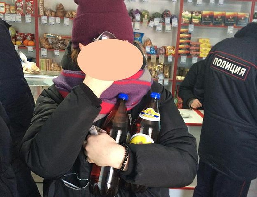 В Кондинском районе полицейские обнаружили магазины, где продают алкоголь детям. Фото с сайта УМВД по ХМАО-Югре