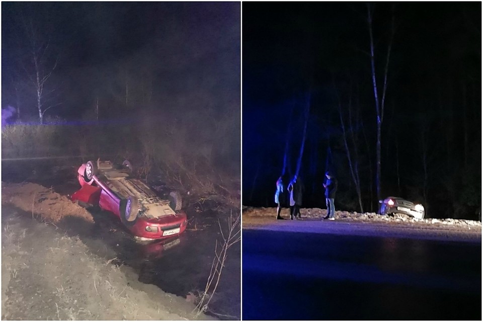 Водители не справились с управлением Фото: vk.com/"Подслушано у медиков. Тверь"