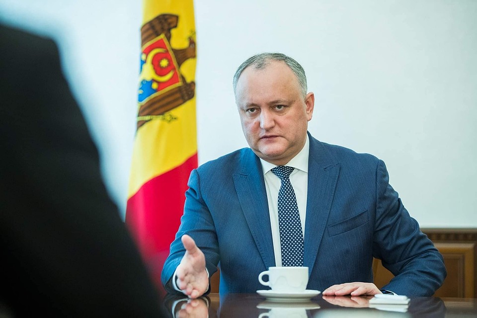 Ранее Игорь Додон заявлял, что готов выступить модератором в двусторонних консультациях