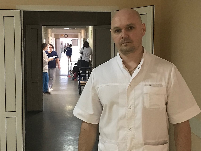 Новый заведующий хирургическим отделением рязанской ОДКБ Роман Попов. Фото: министерство здравоохранения Рязанской области.
