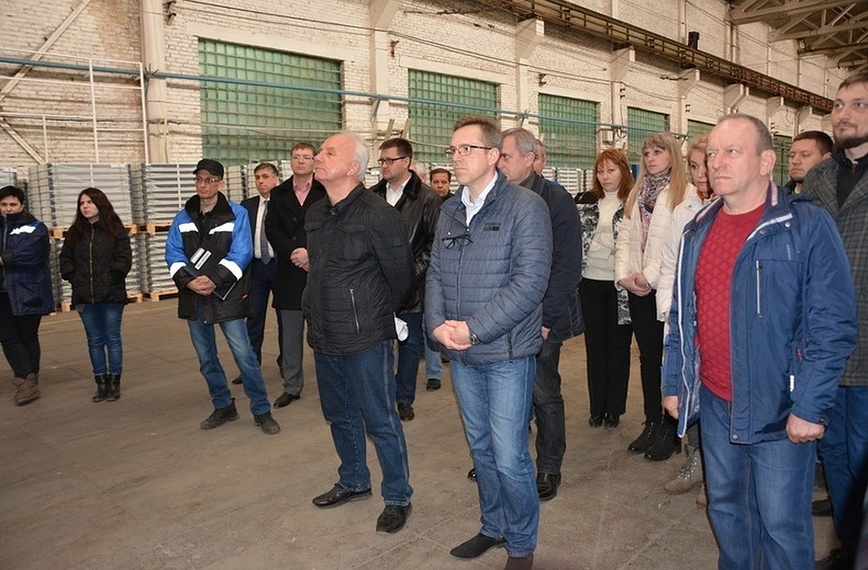 Встреча с менеджментом на "Тролзе". Фото пресс-службы администрации района.