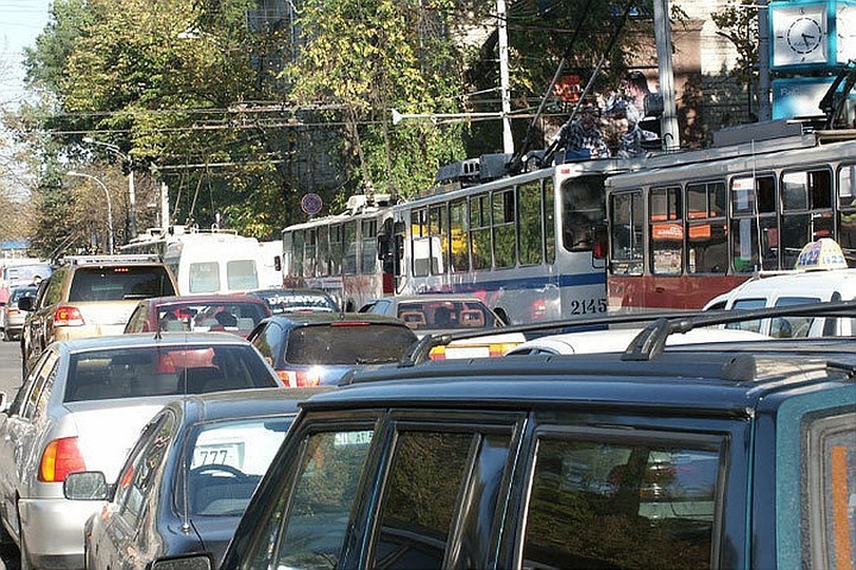 В столице опять пробки