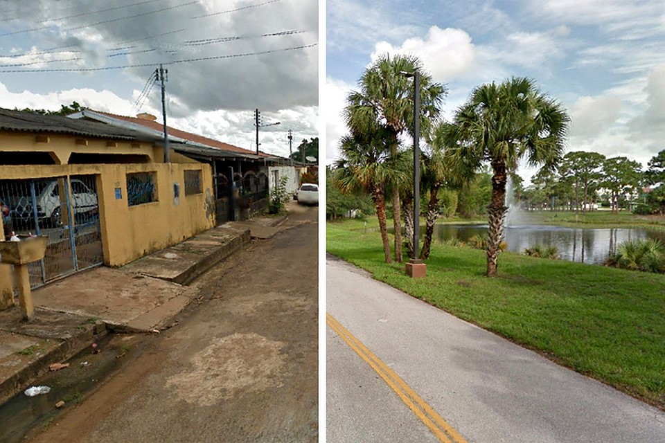 Самая опасная Минская улица - в Бразилии, а самая зеленая - в США. Фото: Фото: Google.Maps.