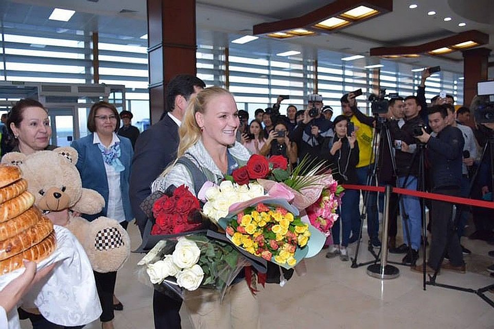 Валентина Шевченко прилетела на родину впервые за последние 8 лет