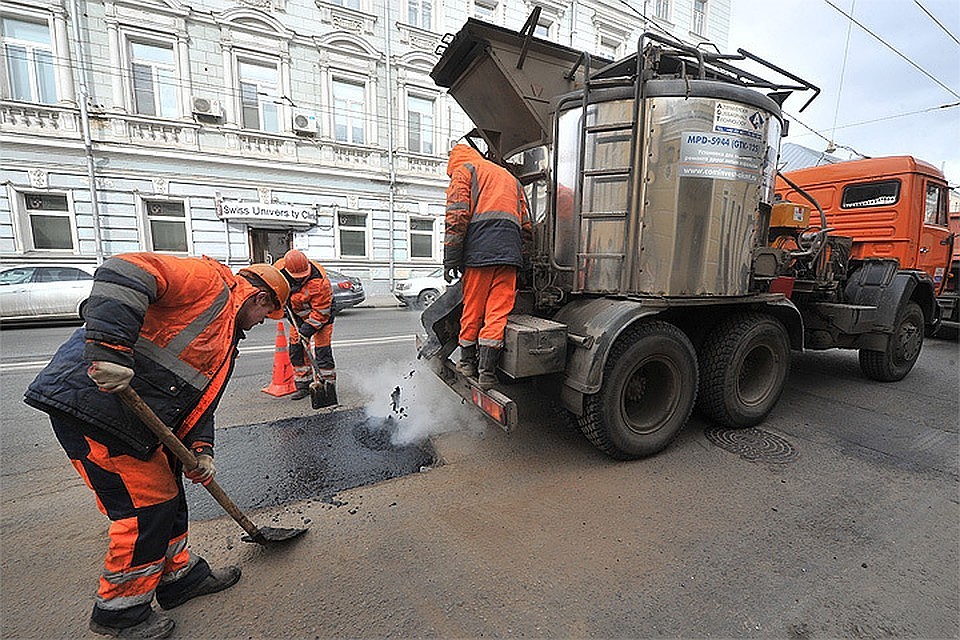 В Москве стартовал сезонный ремонт дорог