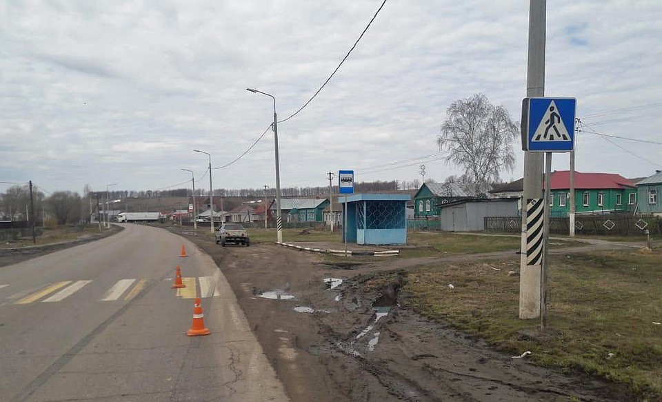 Подростка сбили на пешеходном переходе