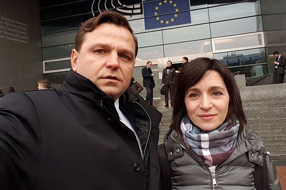 Майя Санду и Андрей Нэстасе