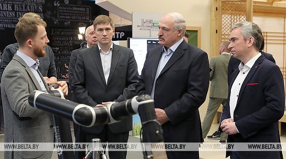 12 апреля президент Александр Лукашенко посетил Парк высоких технологий Фото: belta.by