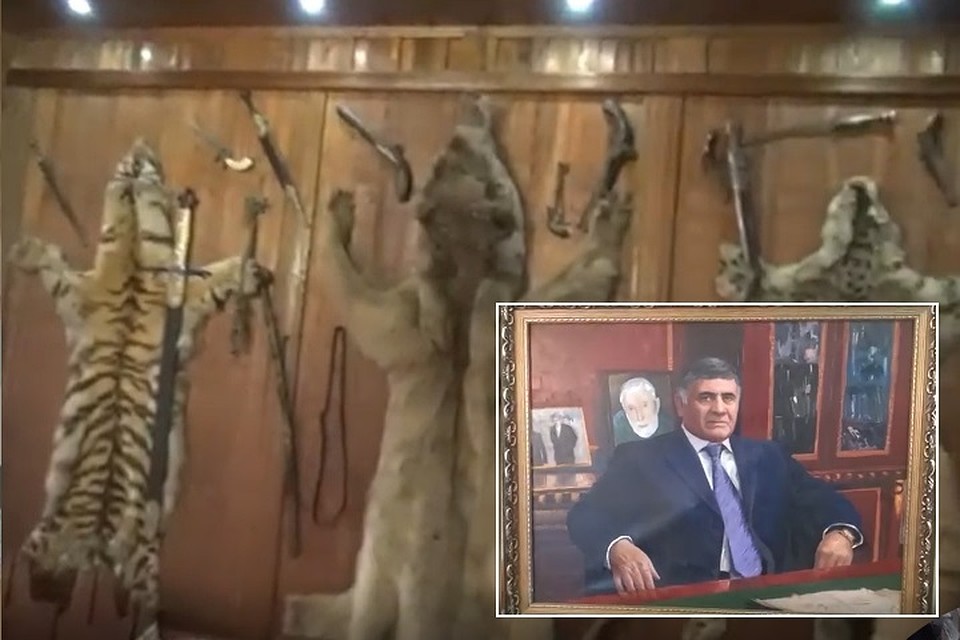 Шикарную усадьбу засняли оперативники