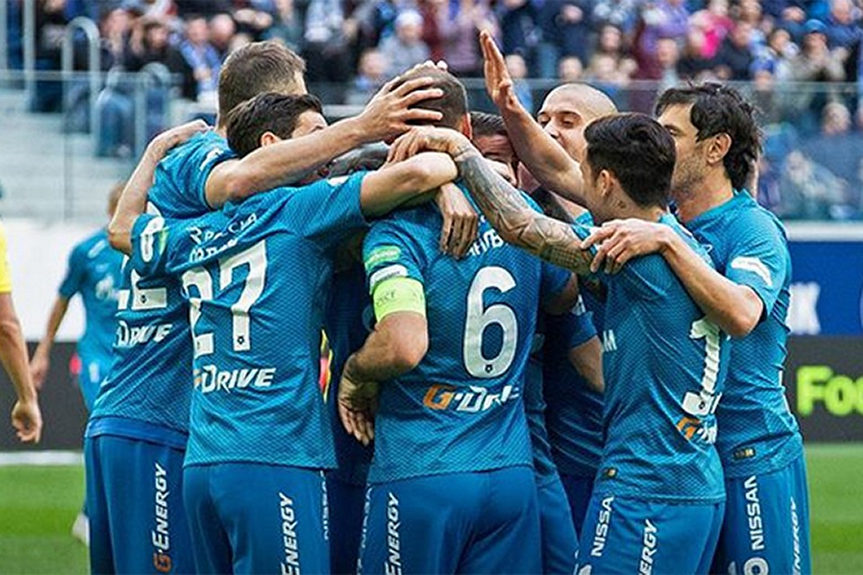 «Зенит» в последней встрече забил 5 безответных мячей «Анжи»
