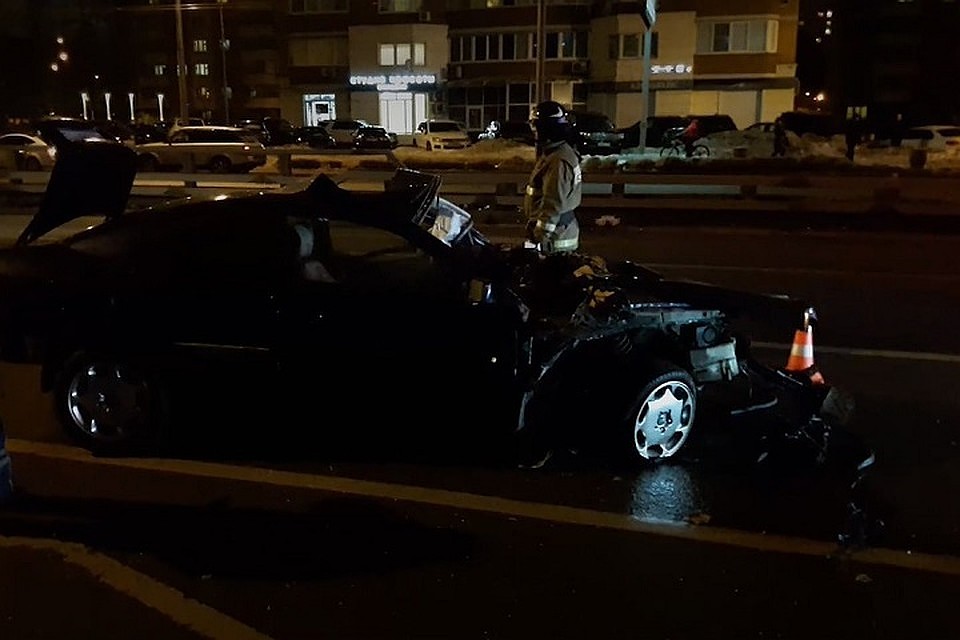 Февральская авария на Большой Академической улице в Москве