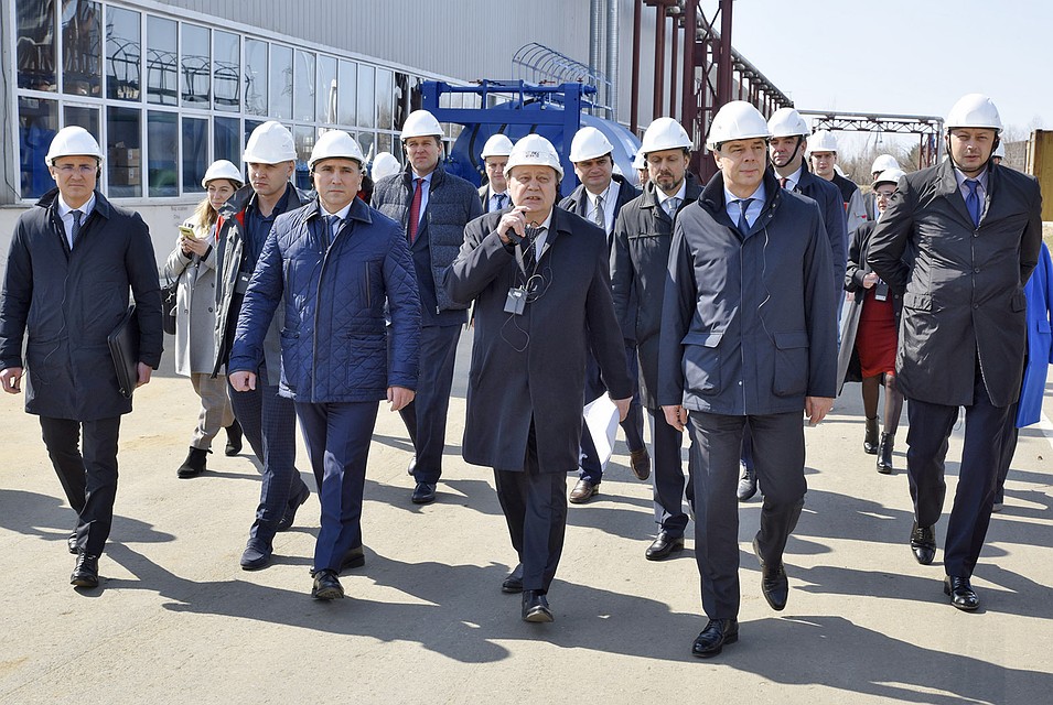 В рамках рабочего визита Антон Силуанов посетил тюменское АО «Сибнефтемаш». Фото - пресс-служба губернатора