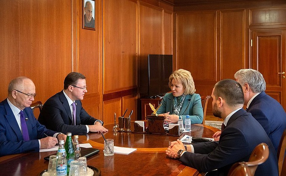 Встреча прошла 22 апреля. Фото: правительство Самарской области
