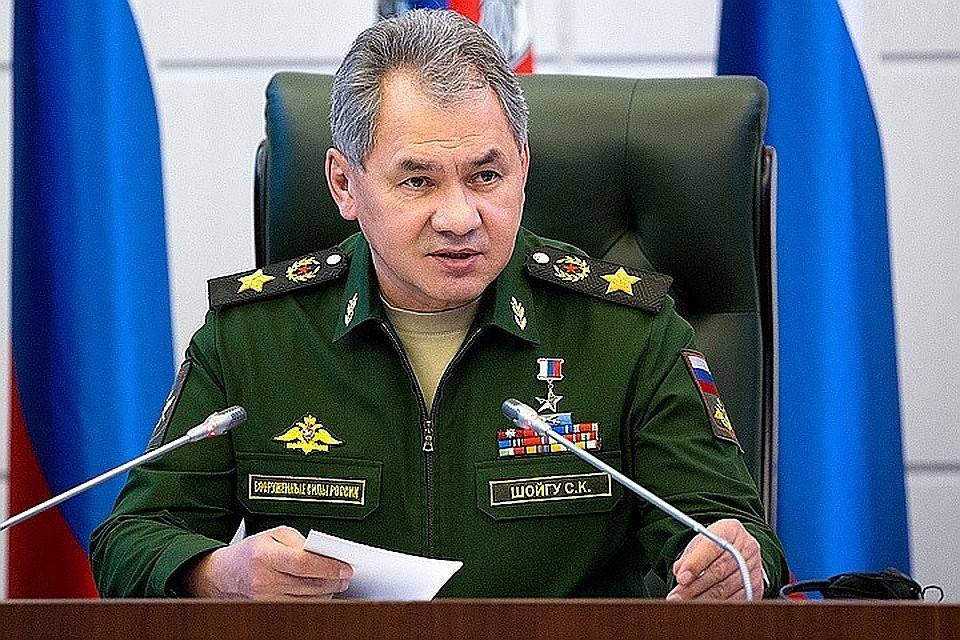 Министр обороны РФ Сергей Шойгу