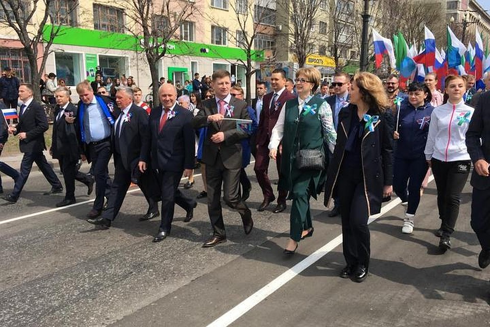 «Нас ничего не остановит! Я искренне верю в нас!»: Сергей Фургал поздравил с Первомаем жителей Хабаровского края