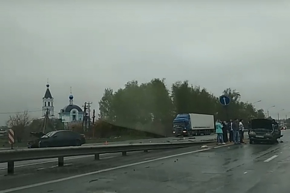 ДТП возле Косыревки в Липецке