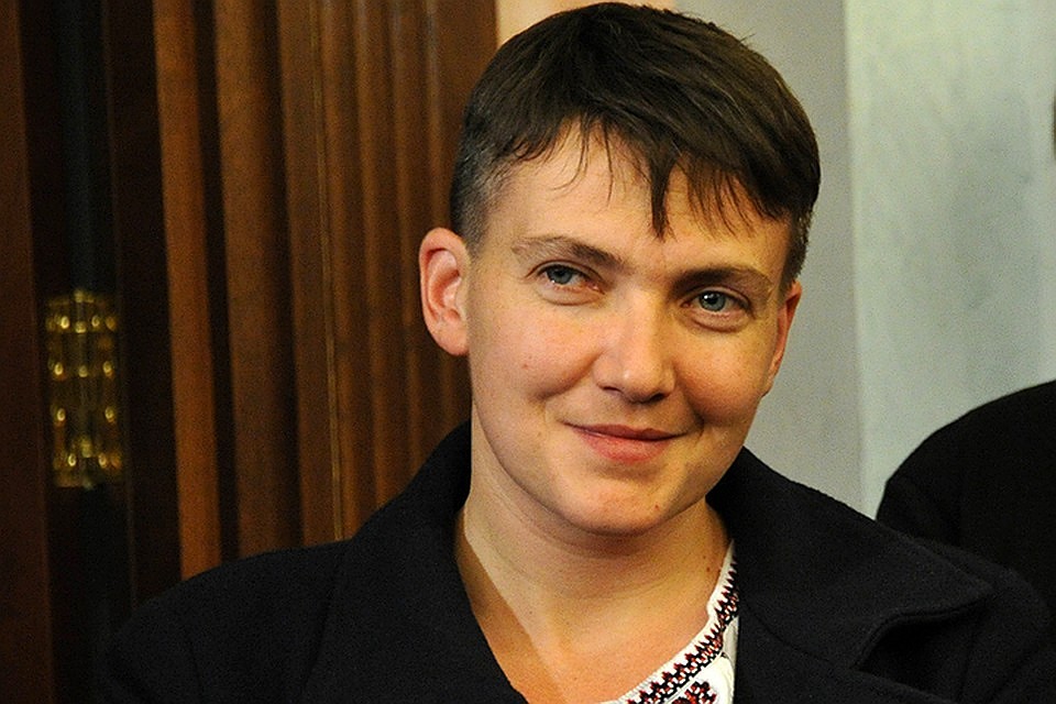 Депутат Верховной рады Украины Надежда Савченко