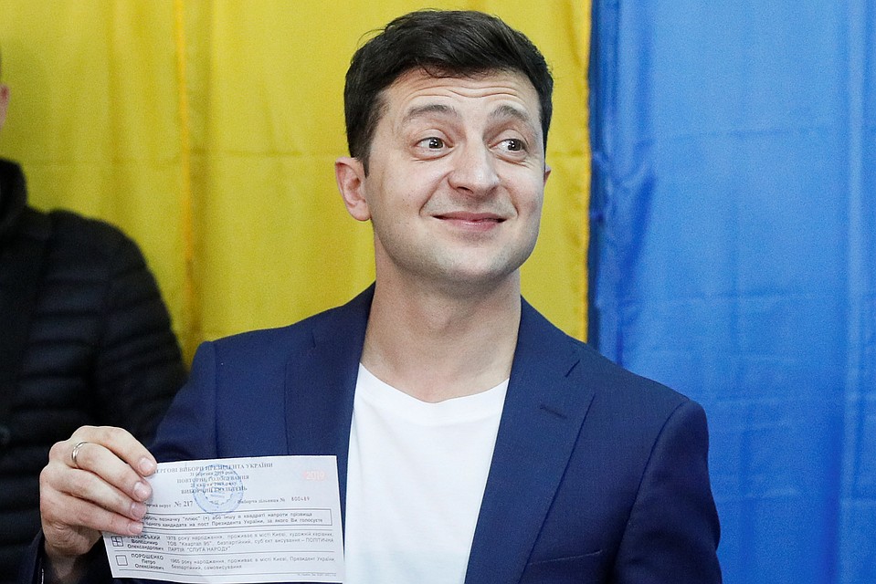 Зеленский и подписанный бюллетень